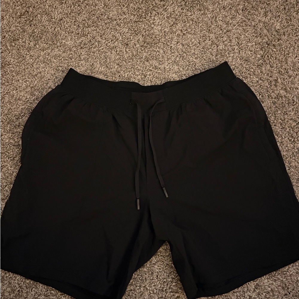 lululemon athletica Men's Black Athletic Shorts